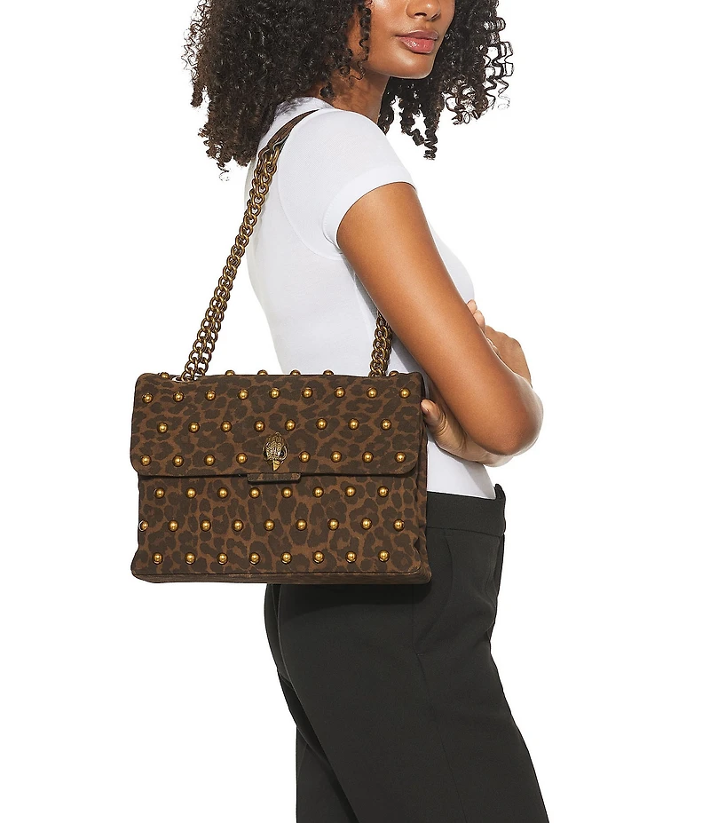 Kurt Geiger London Large Kensington Studs Shoulder Bag