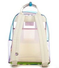 Kurt Geiger London Southbank Large Clear Vinyl Backpack