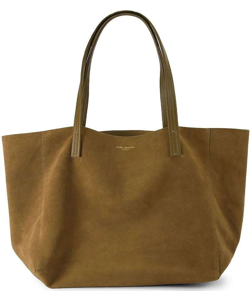 Kurt Geiger London Violet Shopper Suede Slouchy Tote Bag