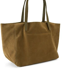 Kurt Geiger London Violet Shopper Suede Slouchy Tote Bag