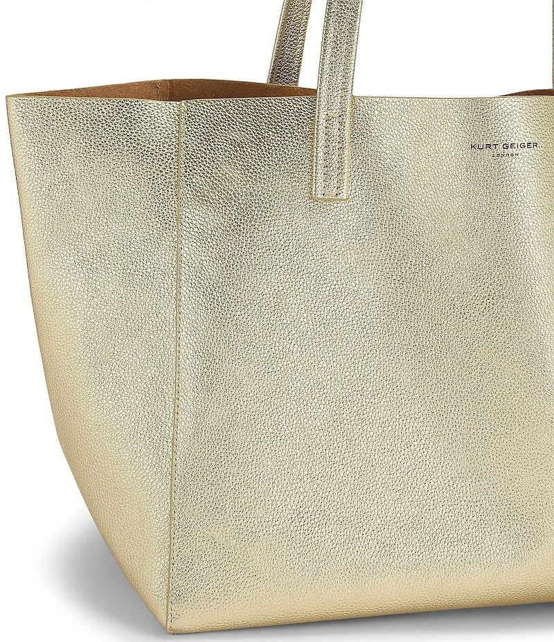 Kurt Geiger London Large Violet Shopper Tote Bag