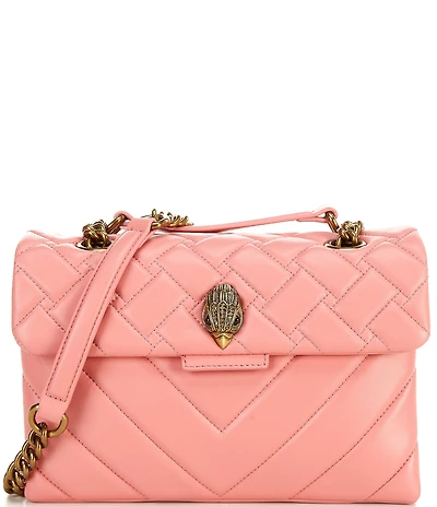 Kurt Geiger London Leather Kensington Convertible Crossbody Bag