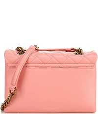 Kurt Geiger London Leather Kensington Convertible Crossbody Bag