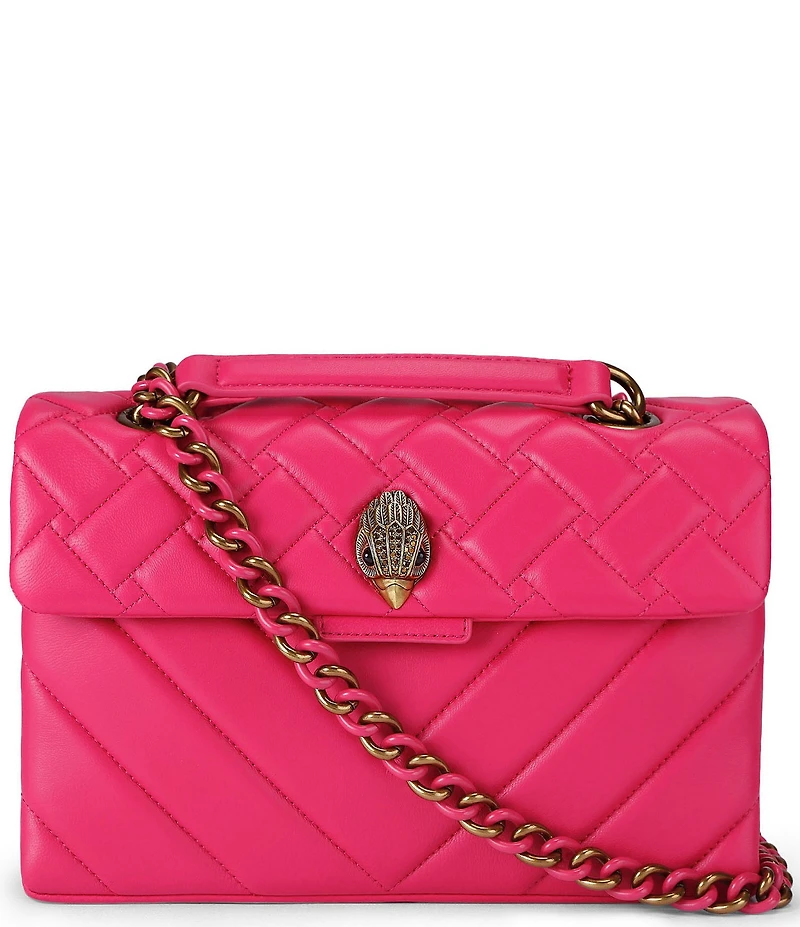 Kurt Geiger London Leather Kensington Convertible Shoulder Bag