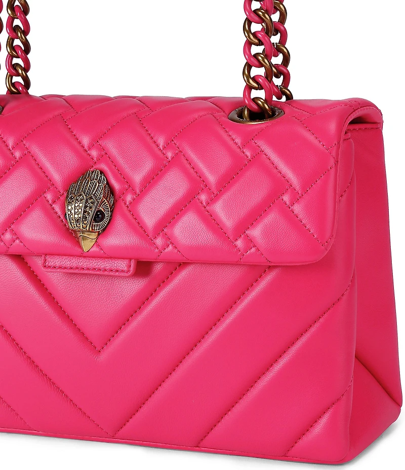 Kurt Geiger London Leather Kensington Convertible Shoulder Bag