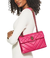 Kurt Geiger London Leather Kensington Convertible Shoulder Bag