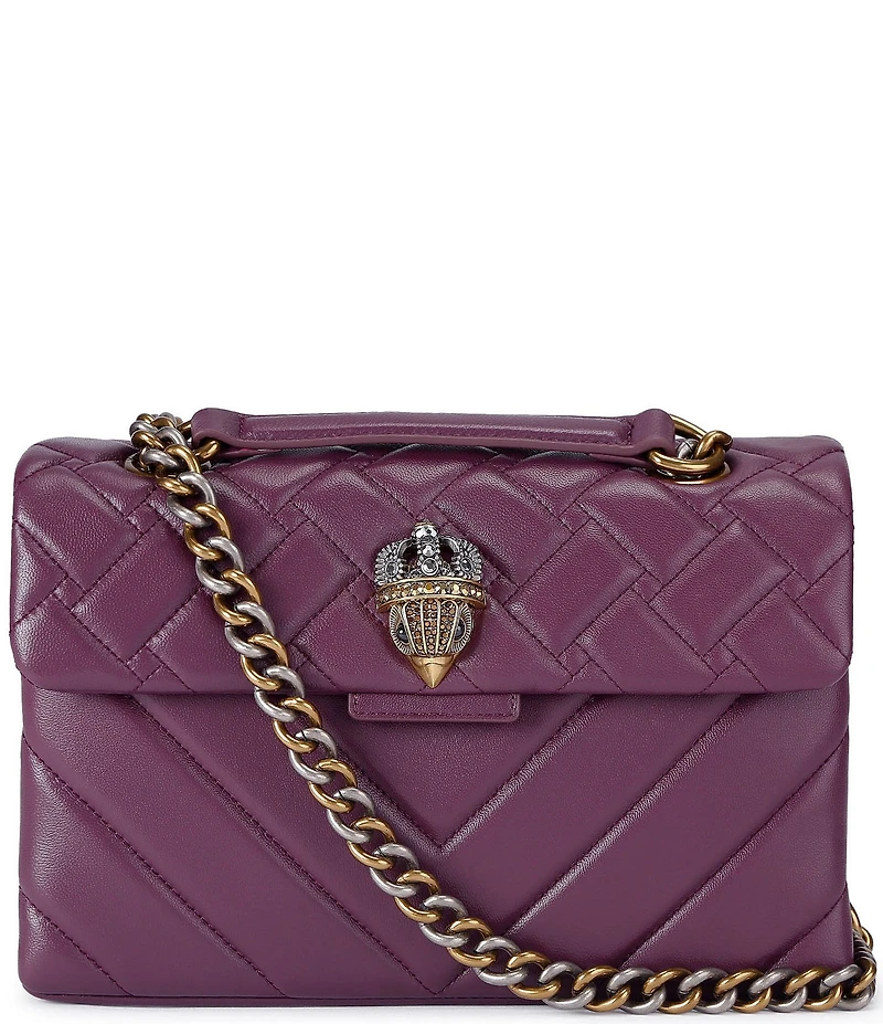 Kurt Geiger London Kensington Quilted Leather Shoulder Bag