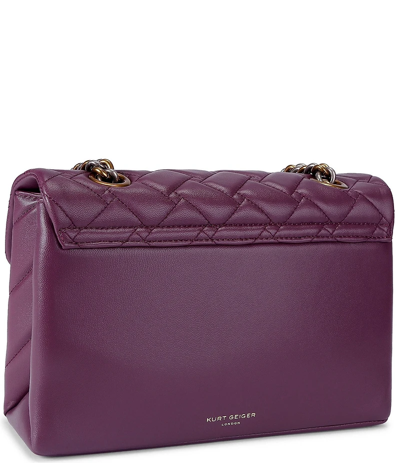 Kurt Geiger London Kensington Quilted Leather Shoulder Bag