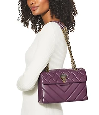 Kurt Geiger London Kensington Quilted Leather Shoulder Bag