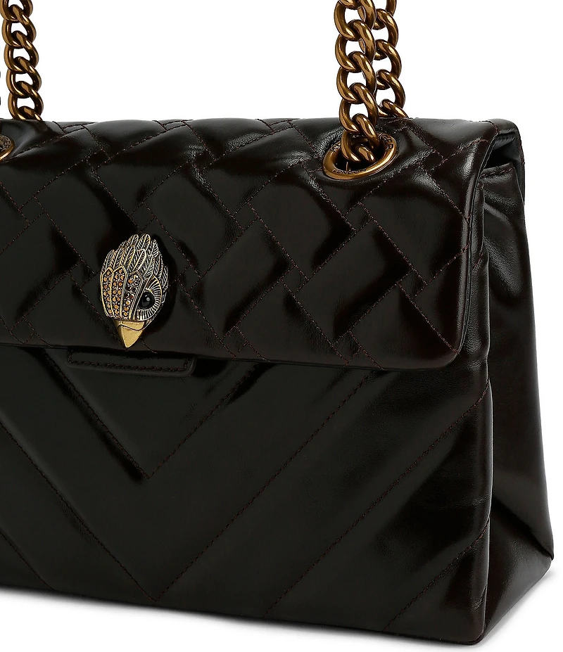Kurt Geiger London Leather Kensington Convertible Shoulder Bag