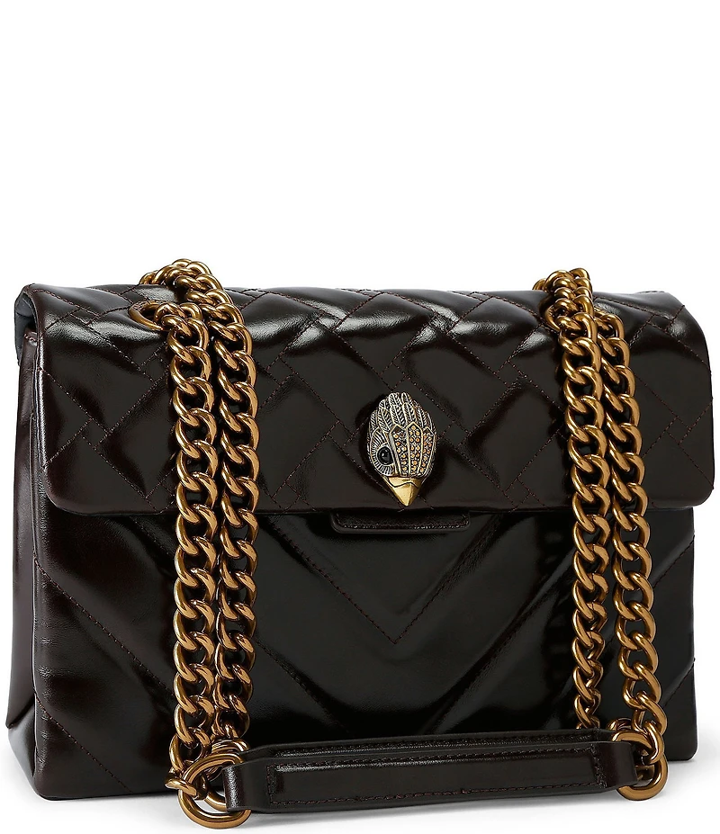 Kurt Geiger London Leather Kensington Convertible Shoulder Bag