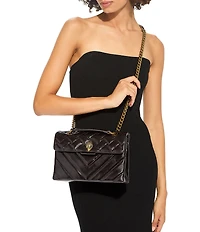 Kurt Geiger London Leather Kensington Convertible Shoulder Bag