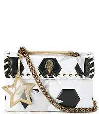 Kurt Geiger London Leather Kensington Footy (Soccer) Shoulder Bag