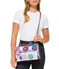 Kurt Geiger London Leather Kensington Footy (Soccer) Shoulder Bag