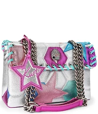 Kurt Geiger London Leather Kensington Footy (Soccer) Shoulder Bag