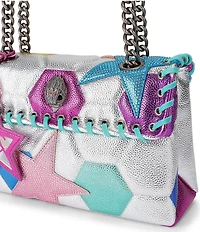 Kurt Geiger London Leather Kensington Footy (Soccer) Shoulder Bag