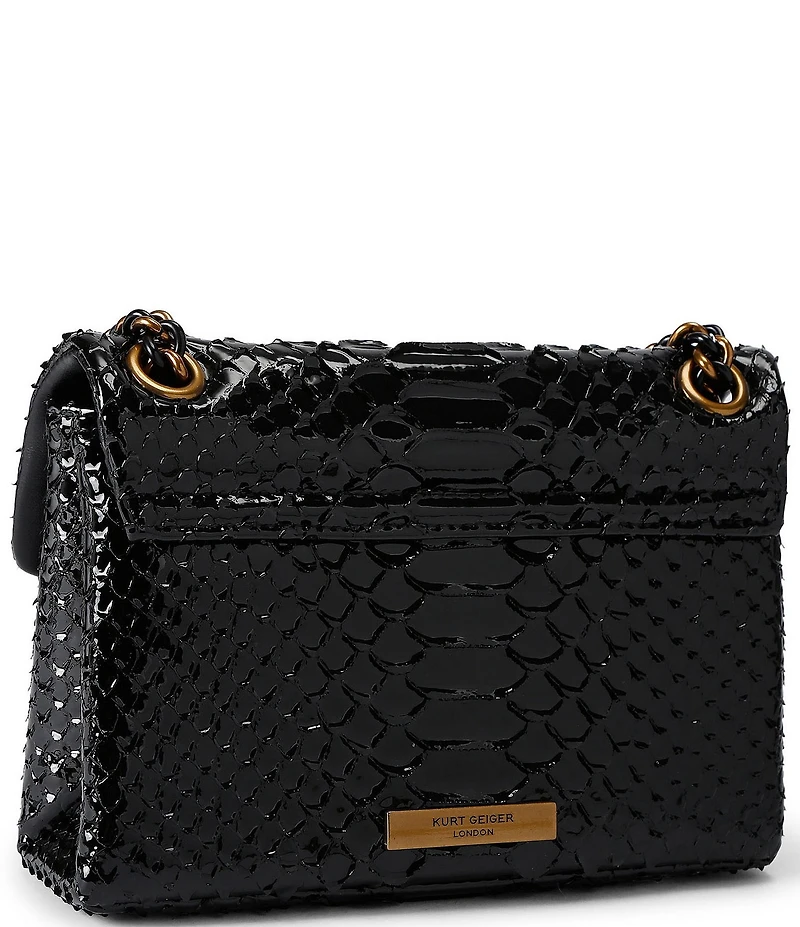Kurt Geiger London Leather Mini Kensington Convertible Crossbody Bag