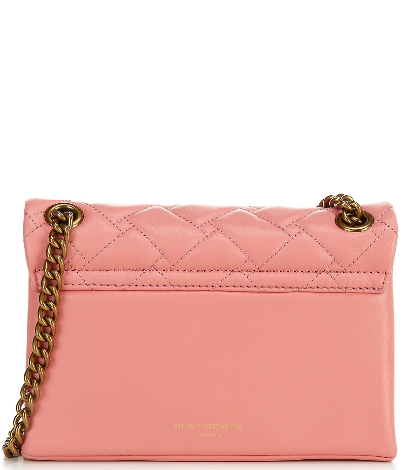 Kurt Geiger London Leather Mini Kensington Convertible Crossbody Bag