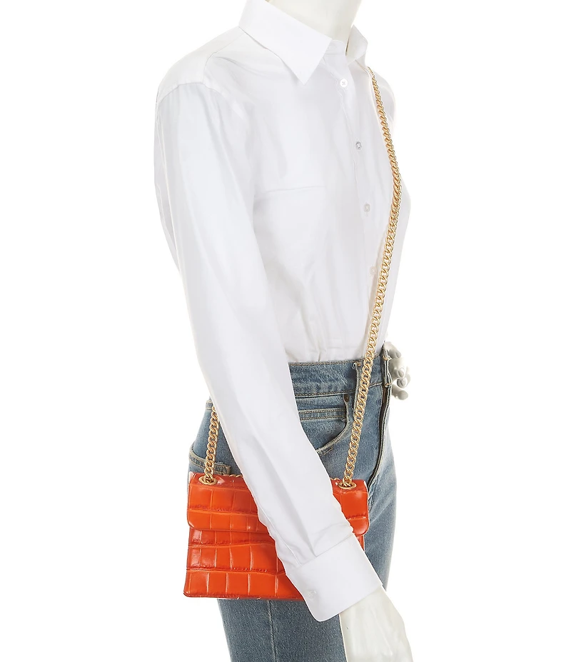 Kurt Geiger London Leather Mini Kensington Convertible Crossbody Bag