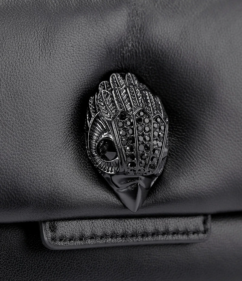 Kurt Geiger London Leather Oxford Crossbody Shoulder Bag