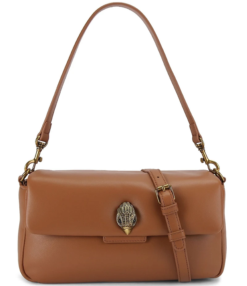 Kurt Geiger London Leather Oxford Crossbody Shoulder Bag