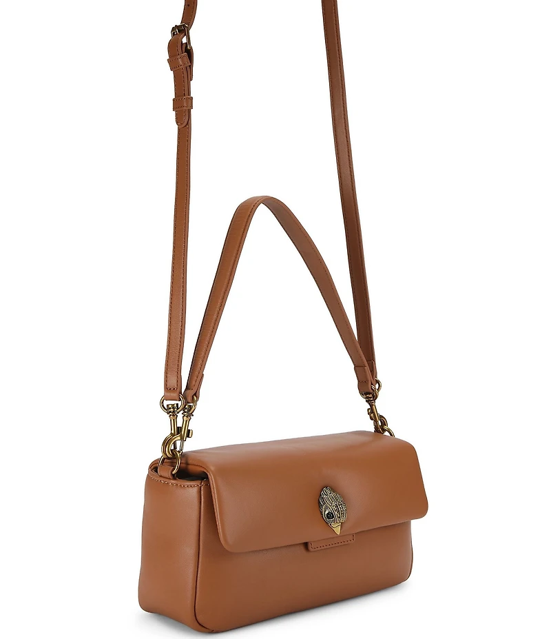 Kurt Geiger London Leather Oxford Crossbody Shoulder Bag