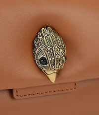 Kurt Geiger London Leather Oxford Crossbody Shoulder Bag