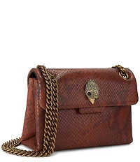 Kurt Geiger London Leather Snake Mini Kensington Crossbody Bag