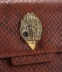 Kurt Geiger London Leather Snake Mini Kensington Crossbody Bag