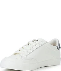 Kurt Geiger London London Glitter Accent Lace Up Sneakers