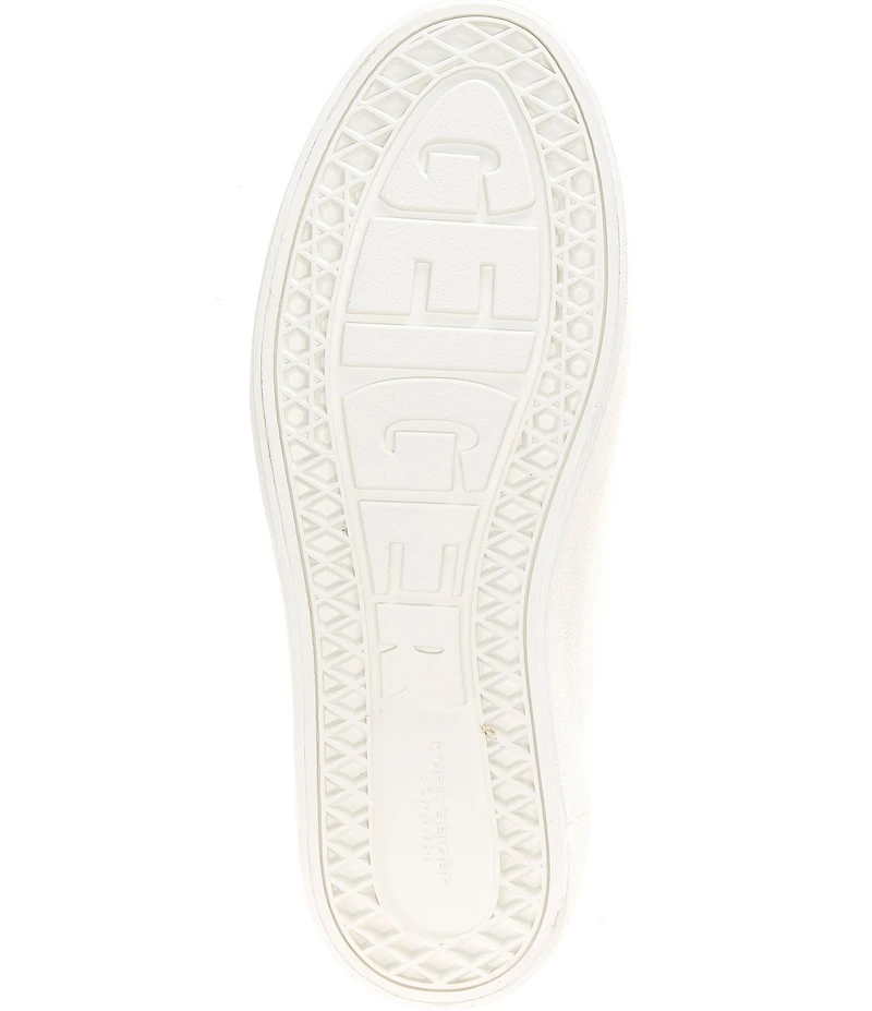Kurt Geiger London London Glitter Accent Lace Up Sneakers