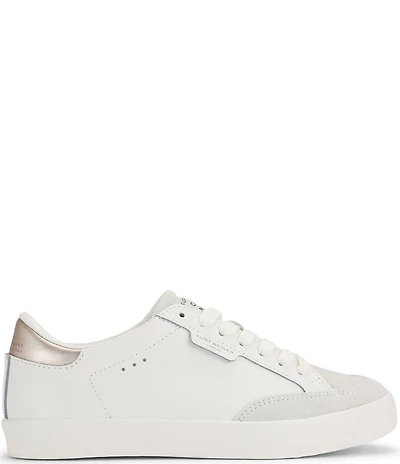 Kurt Geiger London London Gold Ornament Lace Up Sneakers