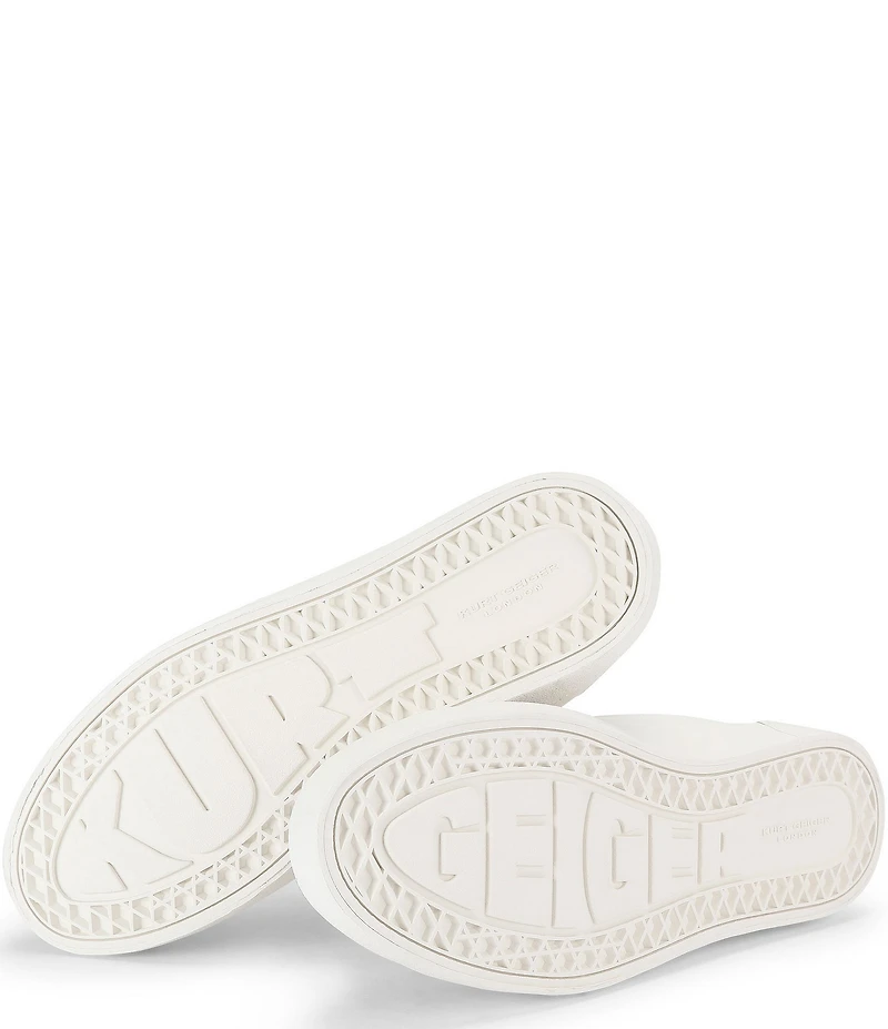 Kurt Geiger London London Gold Ornament Lace Up Sneakers