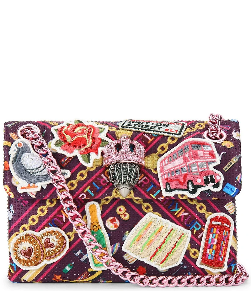 Kurt Geiger London London Mini Kensington Patch Detail Convertible Crossbody Bag