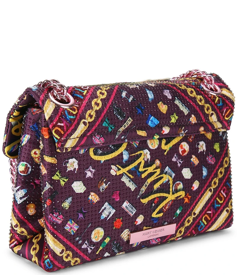 Kurt Geiger London London Mini Kensington Patch Detail Convertible Crossbody Bag