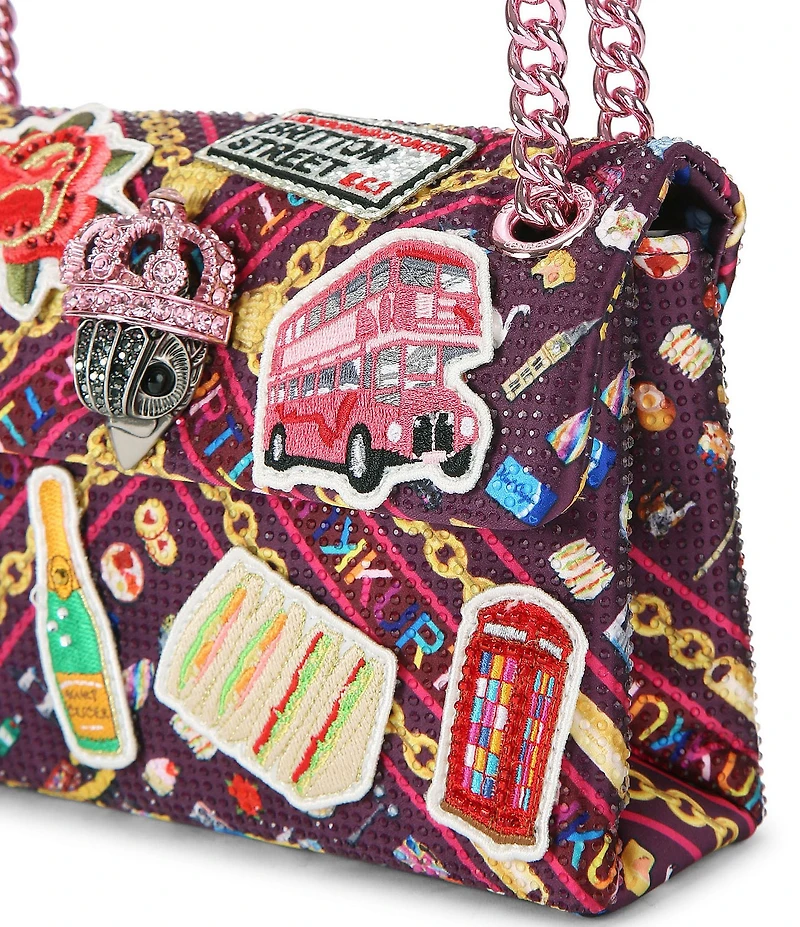 Kurt Geiger London London Mini Kensington Patch Detail Convertible Crossbody Bag