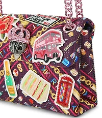 Kurt Geiger London London Mini Kensington Patch Detail Convertible Crossbody Bag