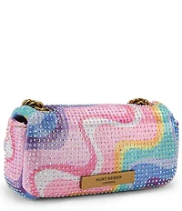 Kurt Geiger London Long Nano Pimlico Pastel Sequin Crossbody Bag