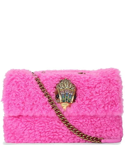Kurt Geiger London Macro Kensington Faux Fur Convertible Shoulder Bag