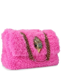 Kurt Geiger London Macro Kensington Faux Fur Convertible Shoulder Bag