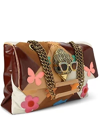 Kurt Geiger London Macro Kensington Leather Crossbody Shoulder Bag