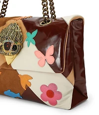 Kurt Geiger London Macro Kensington Leather Crossbody Shoulder Bag