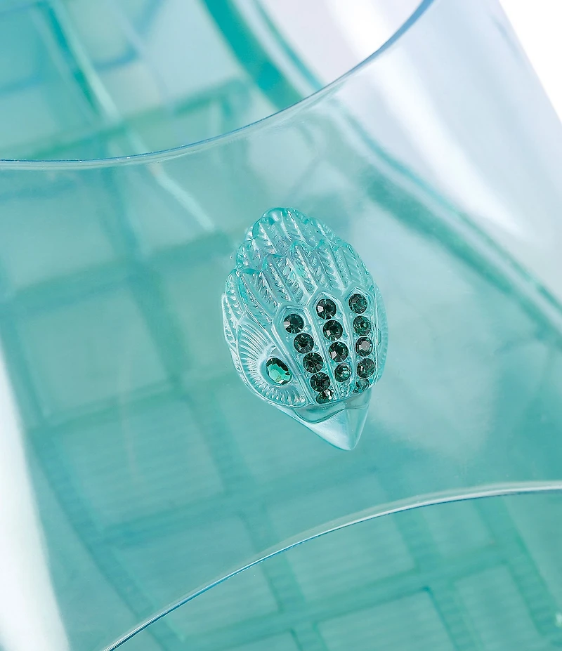 Kurt Geiger London Maddison Ombre Jelly Logo Ornament Wedge Slide Sandals