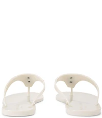 Kurt Geiger London Maddison Patent Logo Ornament T-Bar Sandals