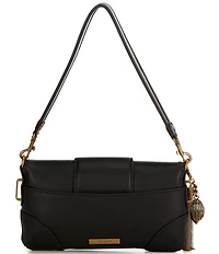 Kurt Geiger London Marylebone Leather Small Turn Lock Shoulder Bag