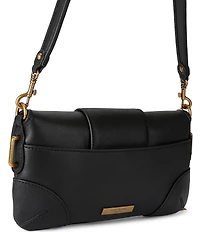 Kurt Geiger London Marylebone Leather Small Turn Lock Shoulder Bag
