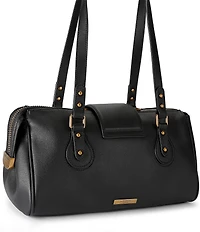 Kurt Geiger London Marylebone Leather Turn Lock Shoulder Bag