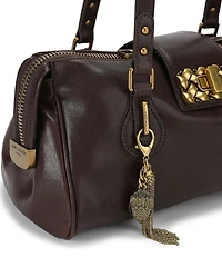Kurt Geiger London Marylebone Leather Turn Lock Shoulder Bag
