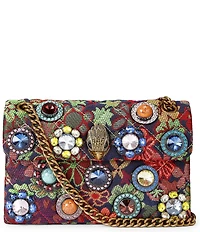Kurt Geiger London Md Kensington Octavia Convertible Floral Embellished Crossbody Bag
