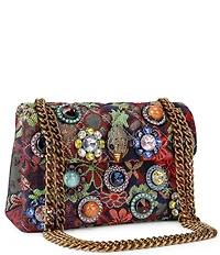 Kurt Geiger London Md Kensington Octavia Convertible Floral Embellished Crossbody Bag